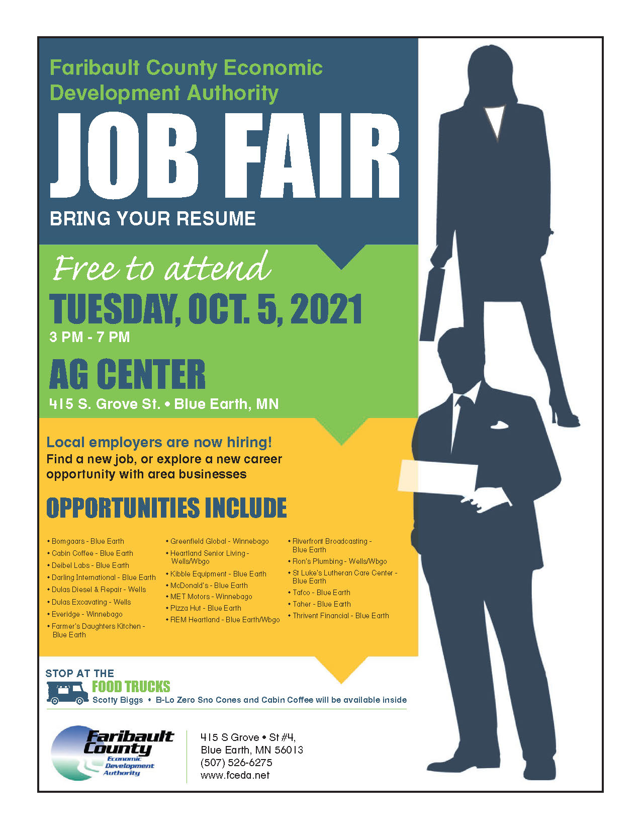 Faribault County Job Fair October 5th Heartland Senior Living